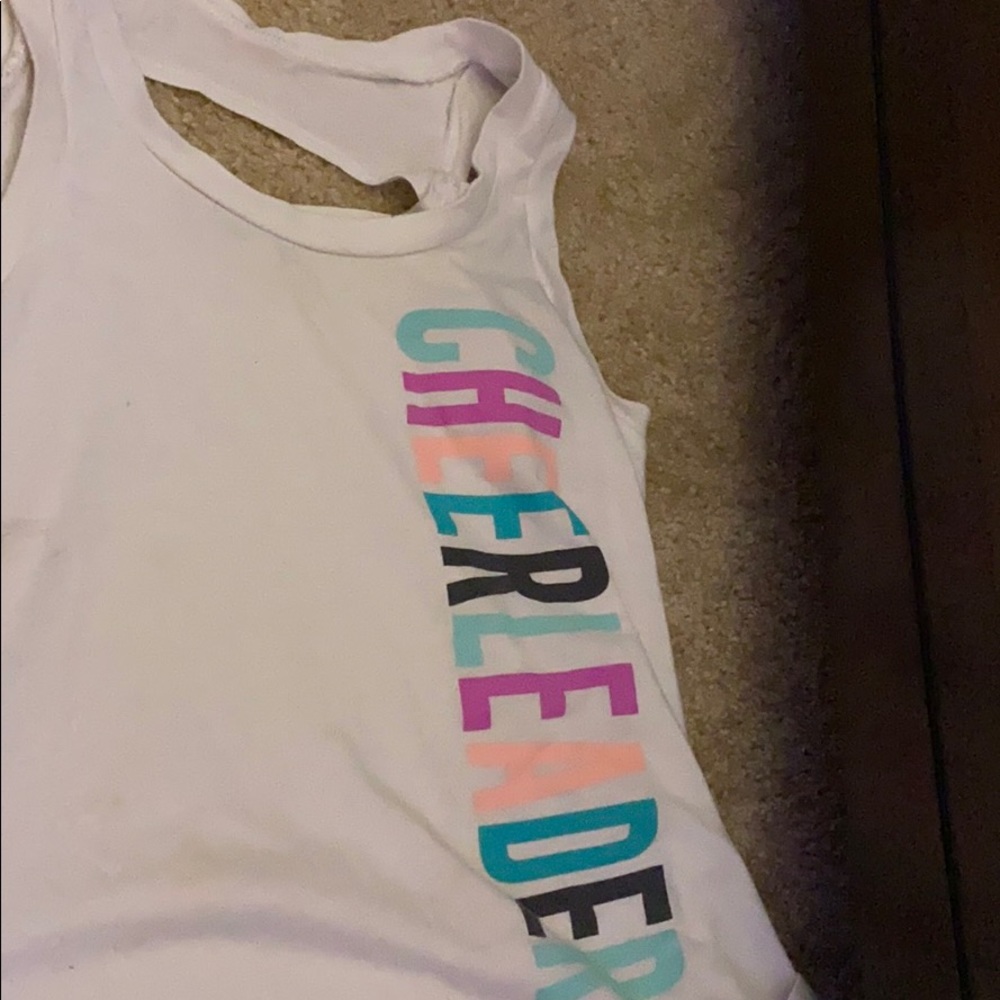 cheerleader tank top